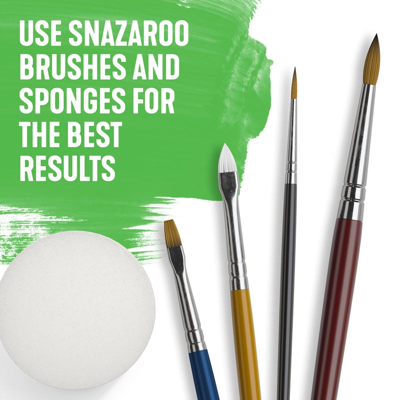 Snazaroo Professional Face Paint Brush, Multipurpose - Image 4